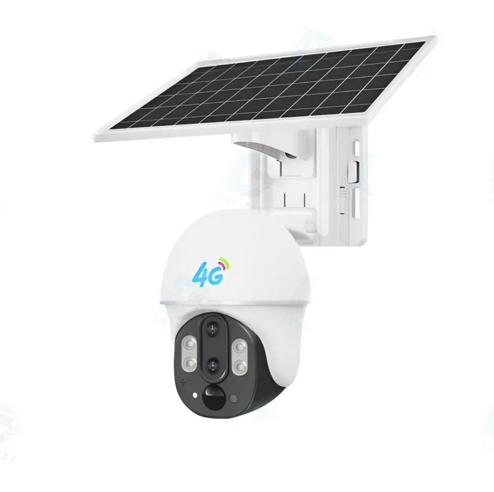 دوربین مینی اسپید دام سولار خورشیدی سیمکارتی V380 مدل VC6-DL-4G
